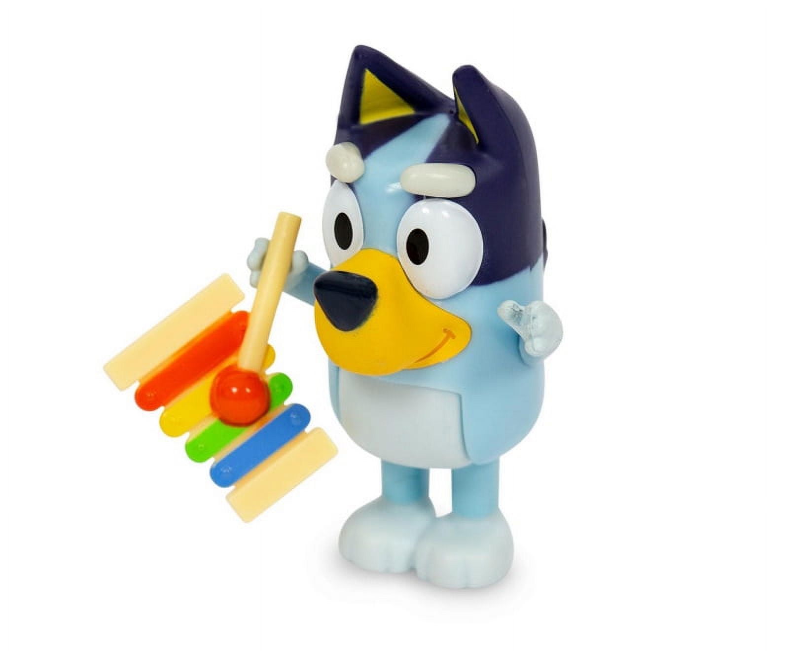 Moose Toys Bluey Action Figure Bluey & Xylophone Toy New