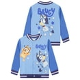 thumbnail image 1 of Bluey And Bingo Varsity Jacket Blue Sizes 2T-10, 1 of 5