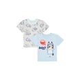 thumbnail image 1 of Bluey Baby Boy 2 Pack Short Sleeve Tee Shirts, Sizes 0/3 Months-24 Months, 1 of 10