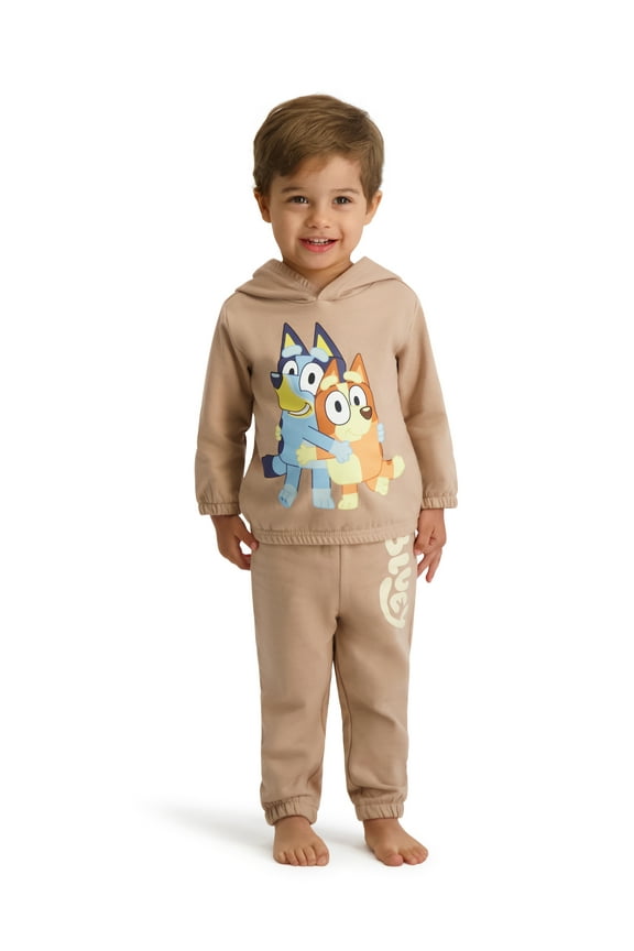 Baby Boy 2 Piece Fleece Jogger Set, Sizes 0-24 Months