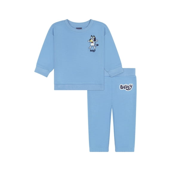 Bluey Baby Boy 2 Piece Pant Set, Sizes 0/3 Months-24 Months