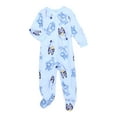 thumbnail image 1 of Bluey Baby Boys and Toddler Boys Blanket Sleeper Pajamas, One-Piece, Sizes 12M-5T, 1 of 3