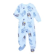 MICKEY MOUSE Bluey Baby Boys and Toddler Boys Blanket Sleeper Pajamas, One-Piece, Sizes 12M-5T