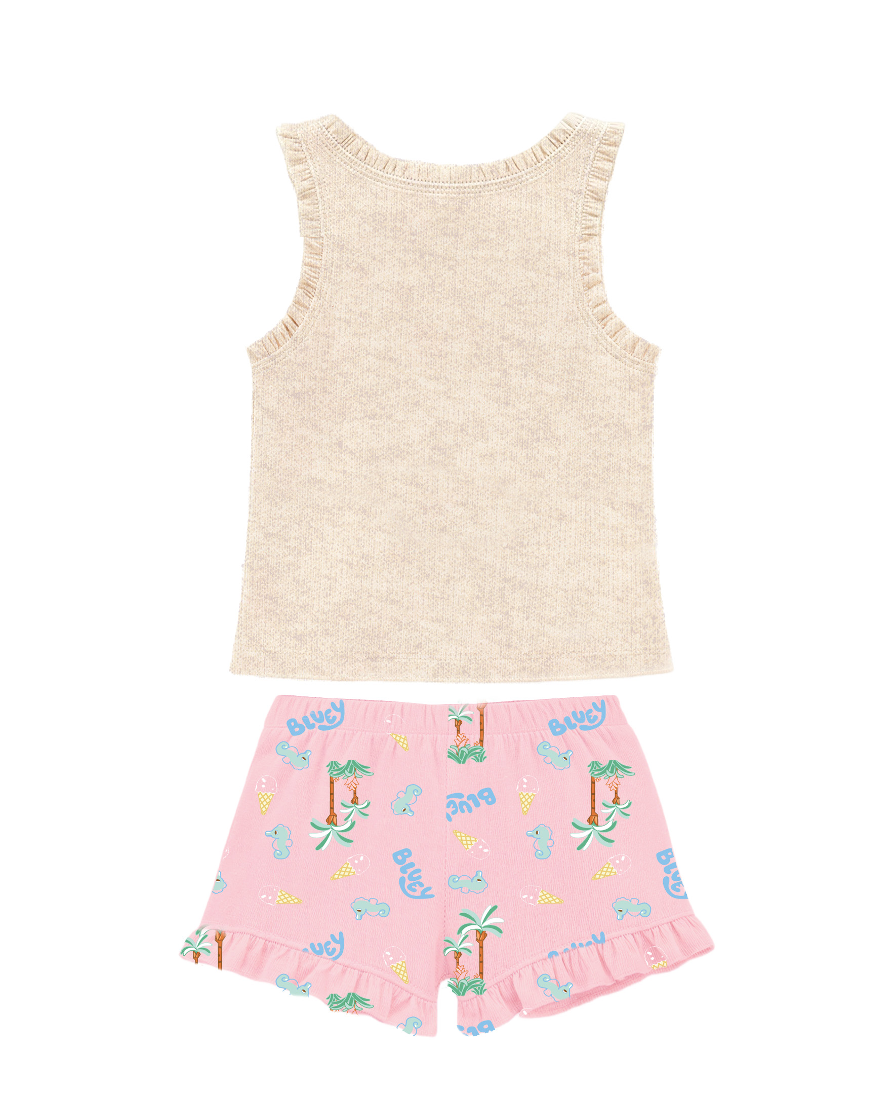 Bluey Baby Girl Short Set Sizes 0 9 Months: Key Details Before Checkout