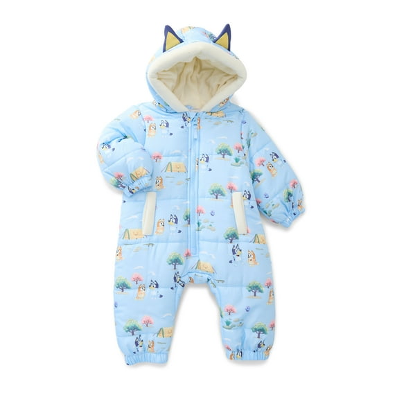 Character Baby Pram with Hood, Sizes 0/3M-12M