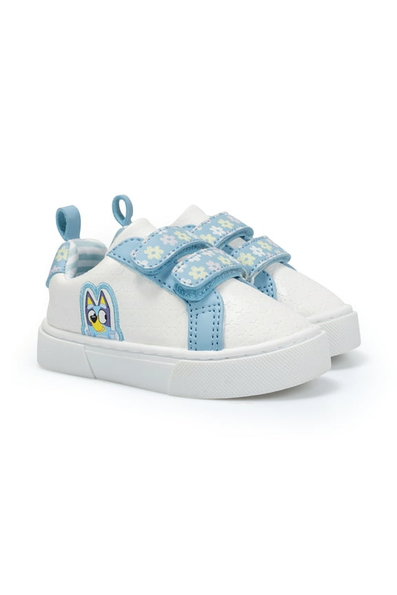 Bluey Baby Girls Hook And Loop Sneaker