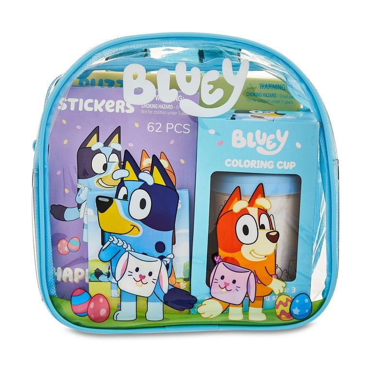 Bluey Themed Backpack Easter Ready Gift Set with Accessories