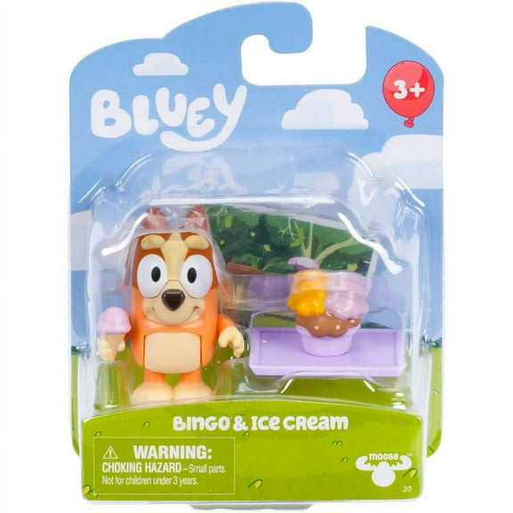 Bluey Beach Bingo & Ice Cream Mini Figure
