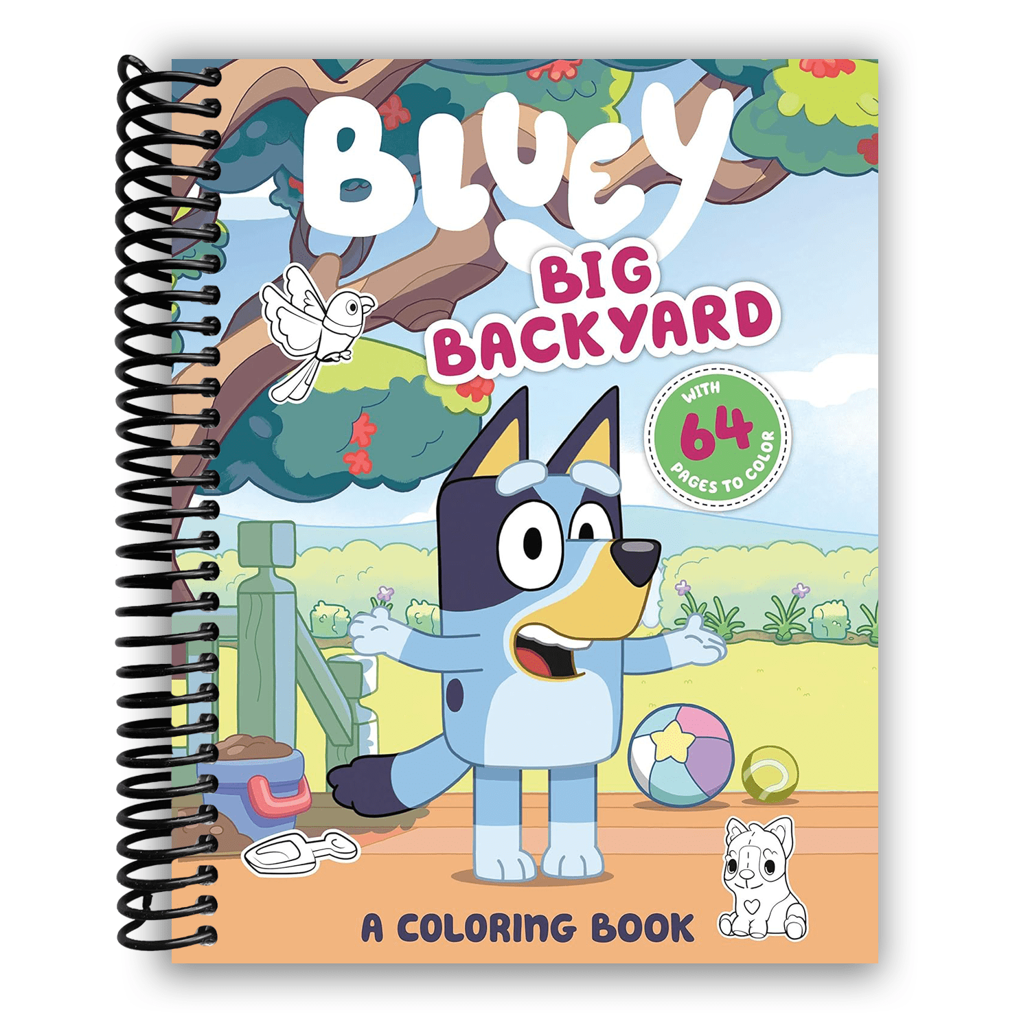 PENGUIN YOUNG READERS LIC: Bluey: Big Backyard: a Coloring Book, 64 pages  (Paperback)