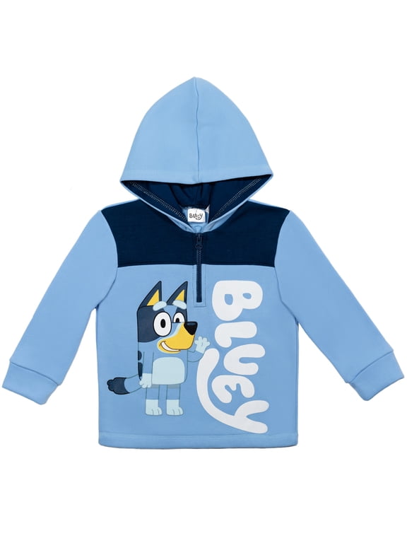 Big Boys Fleece Half Zip Hoodie Toddler to Big Kid