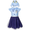 thumbnail image 1 of Bluey Big Girls Mesh Cosplay Dress Toddler to Big Kid, 1 of 5