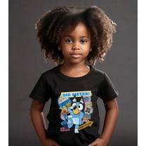 Bluey Big Sister Youth T-shirt, Sis Birthday Gift Shirt Funny Party Bluey, Gift Bluey Blue Dog Cartoon Kids Toodler