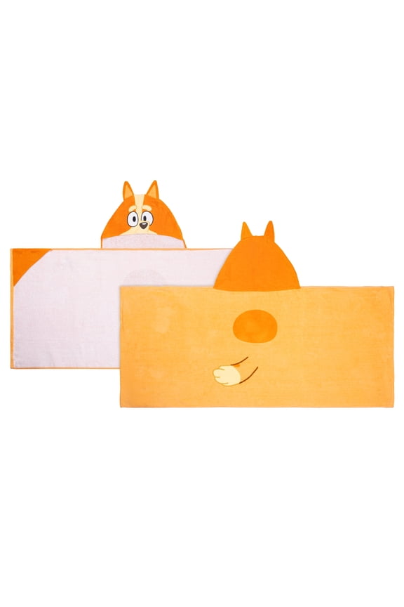 Bluey Bingo 2 Pack Hooded Towels