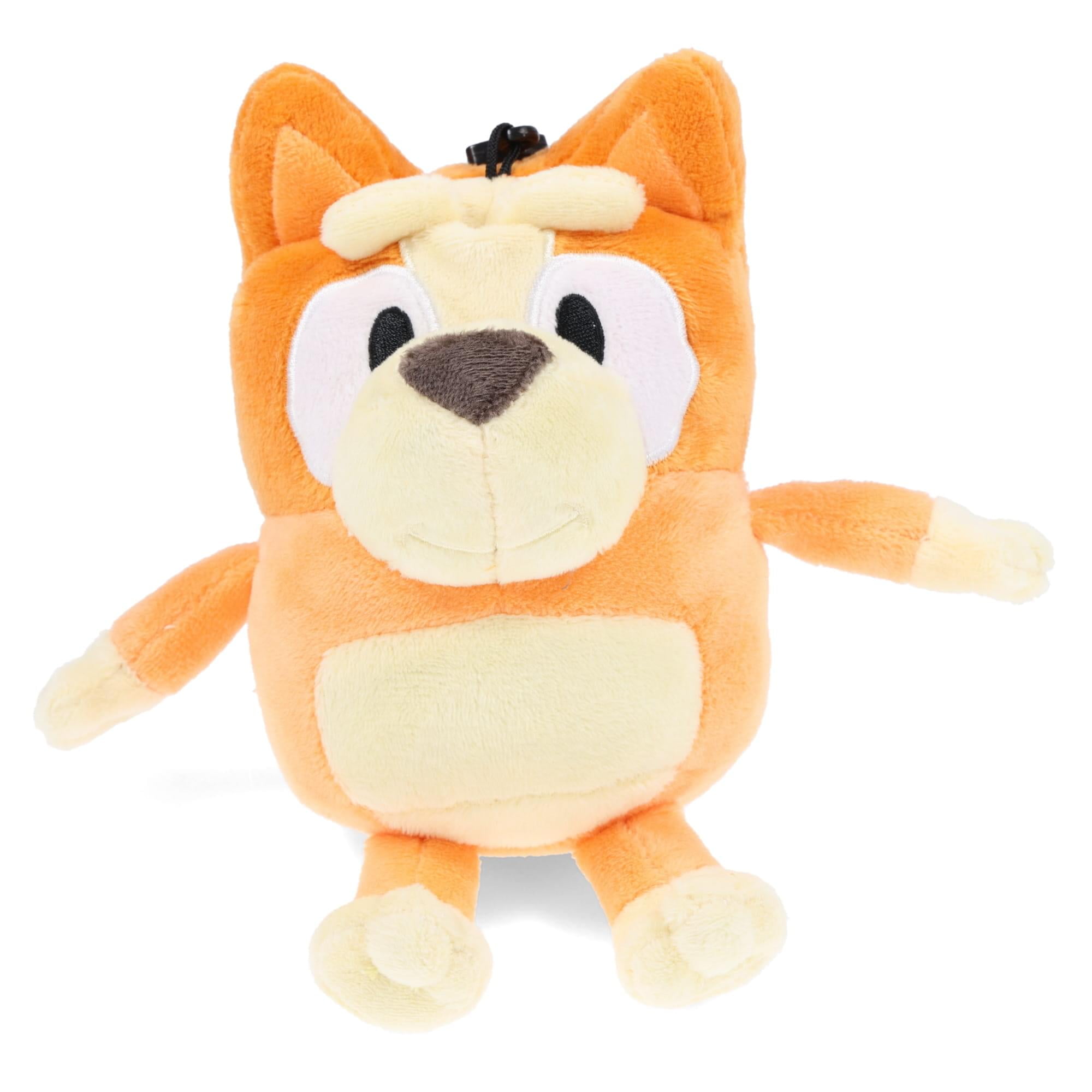 Bluey Bingo 8 Inch Zipper Plush with Backpack Clip - Walmart.com