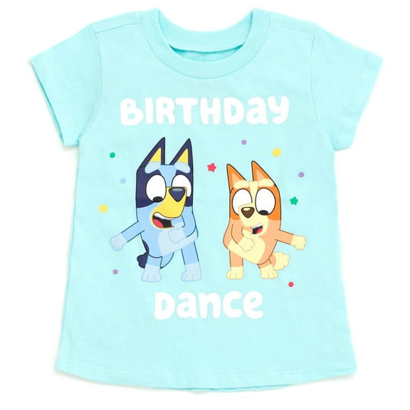 Bluey Bingo Birthday Toddler Boy Girl T-Shirt Toddler to Big Kid