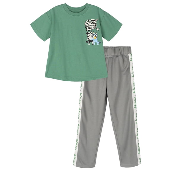 Bluey Bingo Chloe T-Shirt and Pants Outfit Set Toddler to Little Kid
