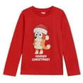 thumbnail image 1 of Bluey Bingo Christmas Matching Family Long Sleeve T-Shirt Toddler to Big Kid, 1 of 5