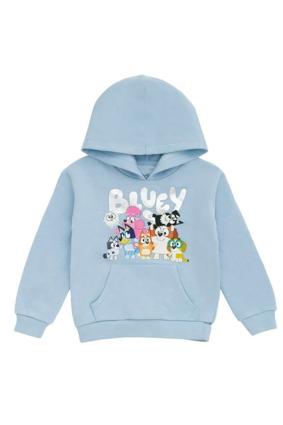 Bingo Coco Fleece Drop Shoulder Pullover Hoodie Toddler to Big Kid