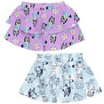 thumbnail image 1 of Bluey Bingo Coco Floral Infant Baby Girls 2 Pack Skorts Infant to Big Kid, 1 of 5
