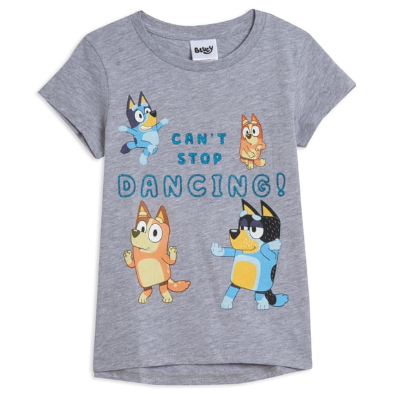 Bluey Bingo Dad Big Girls T-Shirt Toddler to Big Kid