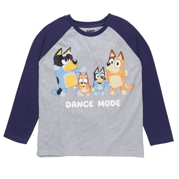 Bluey Bingo Dad Little Boys Matching Family Long Sleeve T-Shirt Toddler to Big Kid