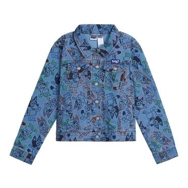 Bluey Bingo Denim Jacket Toddler to Big Kid