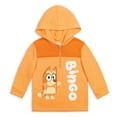 thumbnail image 1 of Bluey Bingo Fleece Half Zip Hoodie Toddler to Big Kid, 1 of 5