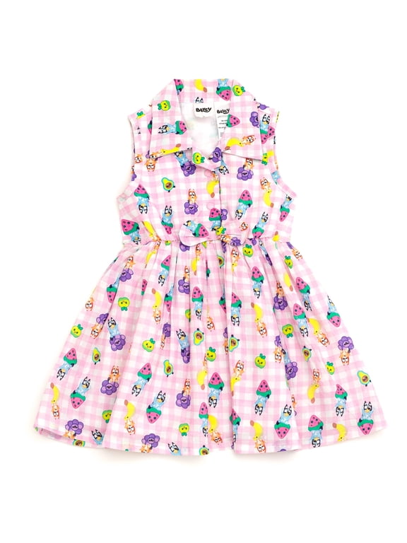 Bingo Gingham Dress Toddler to Big Kid