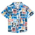 thumbnail image 1 of Bluey Bingo Hawaiian Button Down Dress Shirt Toddler to Big Kid, 1 of 3