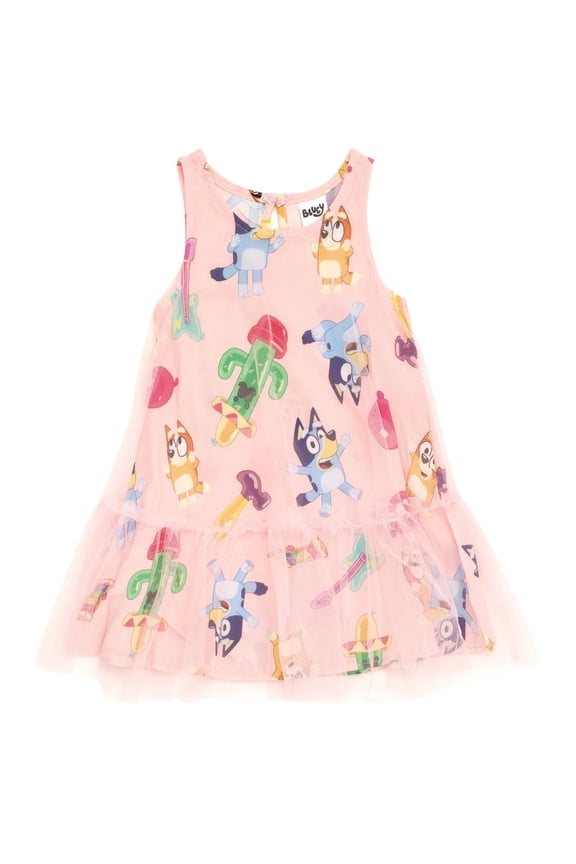 Bingo Little Girls Mesh Dress Infant to Big Kid