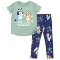 thumbnail image 1 of Bluey Bingo Little Girls T-Shirt and Leggings Outfit Set Toddler to Big Kid, 1 of 5