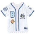 thumbnail image 1 of Bluey Bingo Mesh Baseball Jersey Athletic V-neck Button Down Shirt Infant to Little Kid, 1 of 5