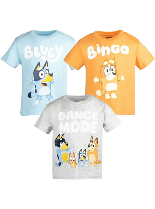 Bluey & Bingo T-Shirt Kids Girls 18 24 Months 2 3 4 5 6 Years Top Tee  Daywear