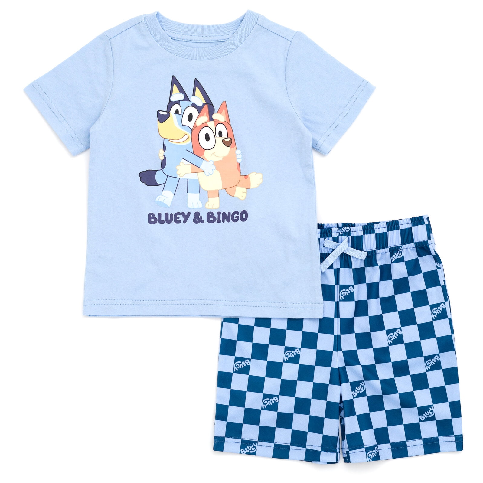 Bluey Meisjes T-shirt En Short Set, Bingo Meisjes Outfit, Zomerkleding Voor Meisje, Roze 116 Bluey Meisjes T-shirt En Short Set, Bingo Meisjes Outfit, Zomerkleding Voor Meisje, Roze 116