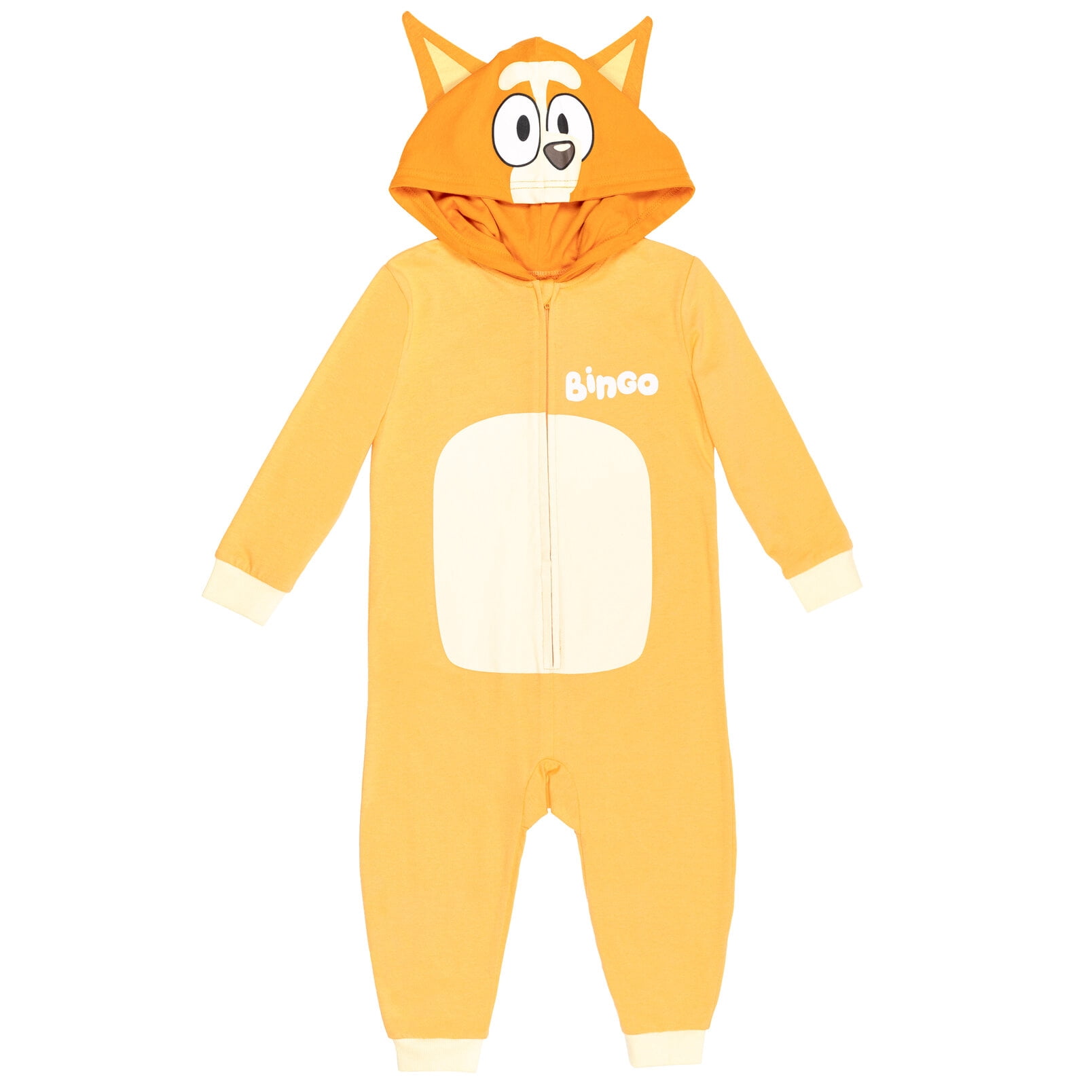 Bluey Bingo Toddler Boys Zip Up Cosplay Coverall Toddler to Big Kid