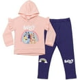 thumbnail image 1 of Bluey Bingo Toddler Girls Fleece Hoodie and Leggings Outfit Set Toddler to Big Kid, 1 of 5