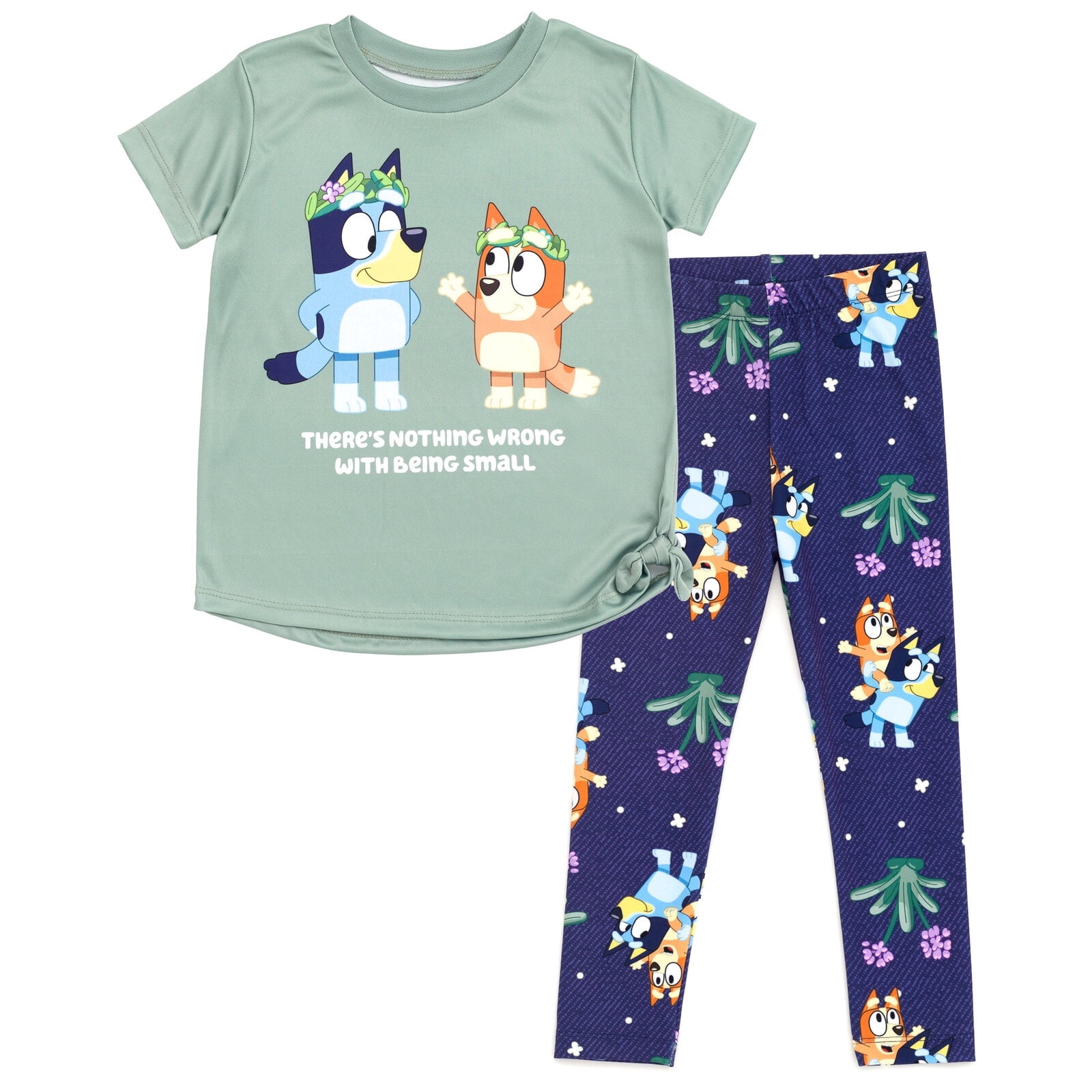 Bingo Toddler Girls T-Shirt and Leggings Outfit Set Toddler to Big Kid
