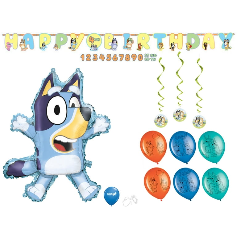 Bluey Birthday Party Supplies For 16 - Bluey Party Supplies, Bluey Party  Decorations, Bluey Birthday Decorations, Bluey Decorations For Birthday  Party
