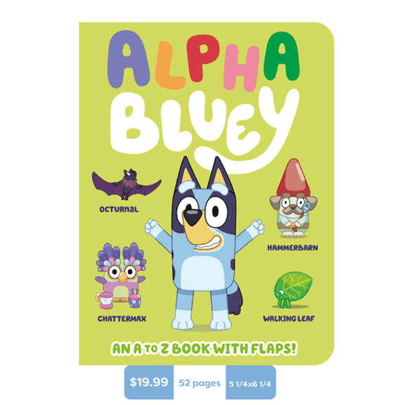 Bluey: Cheeky Chatter: an a-Z Book (Board Book)