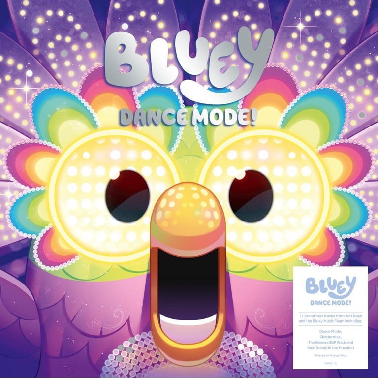 Bluey - Dance Mode Album Soundtrack - 140-Gram Orange Colored