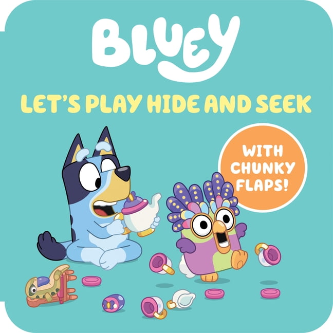 Bluey Bluey: Let's Play Hide and Seek: A Chunky Flap Board Book, (Board Book)