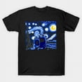 thumbnail image 1 of Bluey Bluey Night T-Shirt, Unisex Tshirt Size 2Xl New|Funny Birthday Cotton Tee Vintage Gift For Men Women, 1 of 6