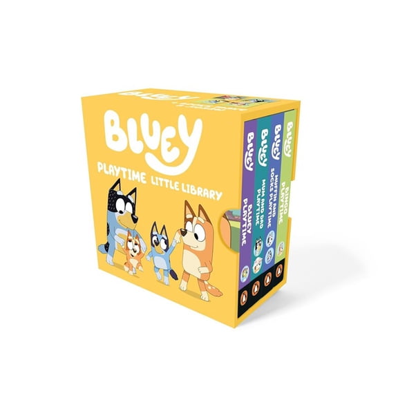 Bluey: Playtime Little Library 4-Book Box Set (Hardcover)