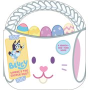 Bluey Wheres the Easter Egg? A Search-And-Find Book Board Book