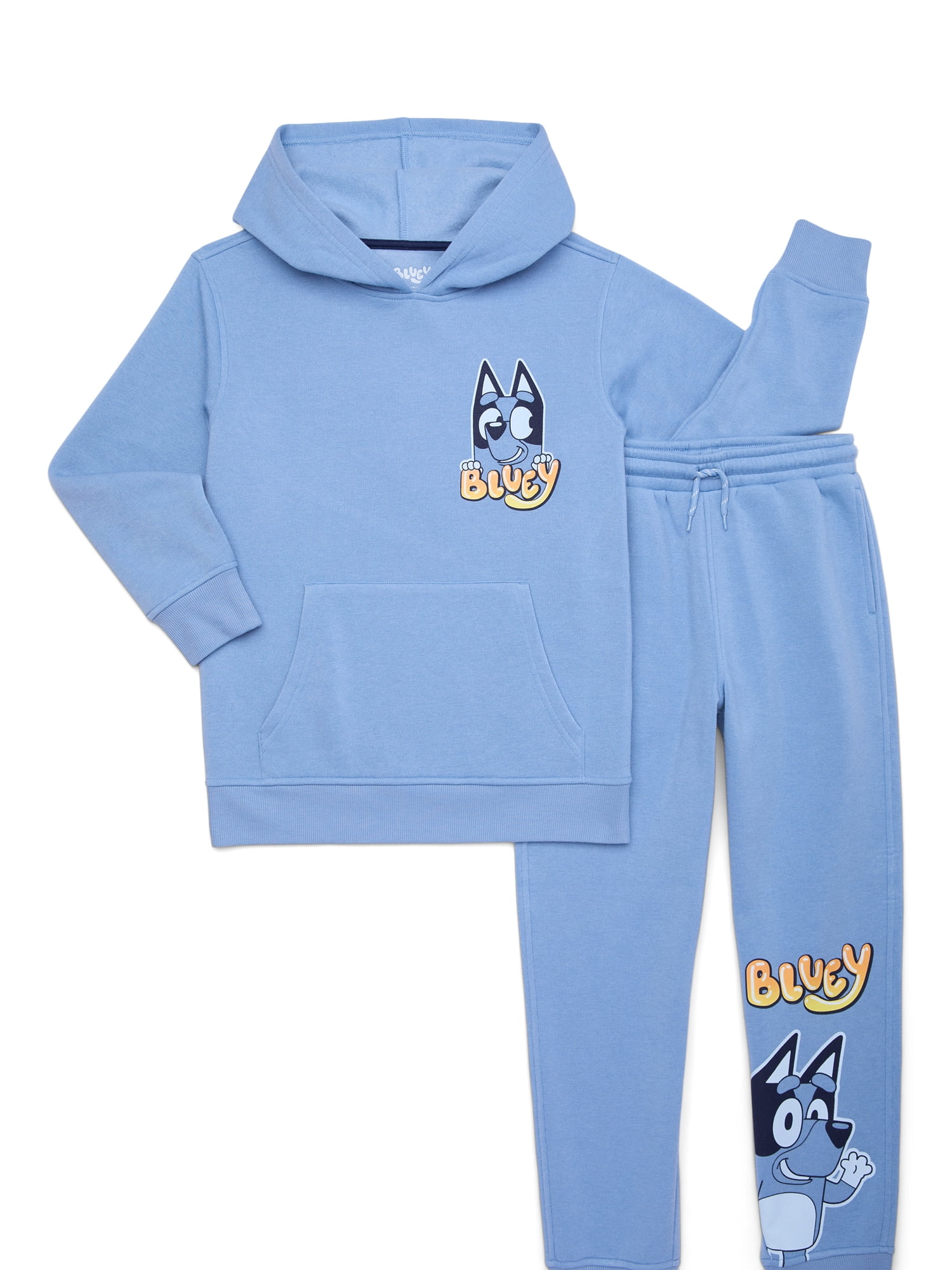 Bluey Boys Jogger Set, 2 Piece Set, Sizes 4-16 - Walmart.com