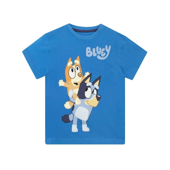 Bluey Boys T-Shirt Blue Sizes 2T-6