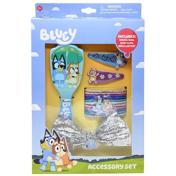 Bluey Brush & Hair Accessories in Box, Kid
