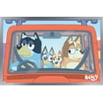 thumbnail image 1 of Bluey - Car Ride Wall Poster, 14.725" x 22.375" Framed, 1 of 3