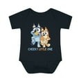 thumbnail image 1 of Bluey Cheeky Little One Infant Baby Bodysuit Blue Cartoon Tees, Blue Family Shirt Cute Baby Onesie, BABY BODYSUIT LAT 4424, 1 of 3