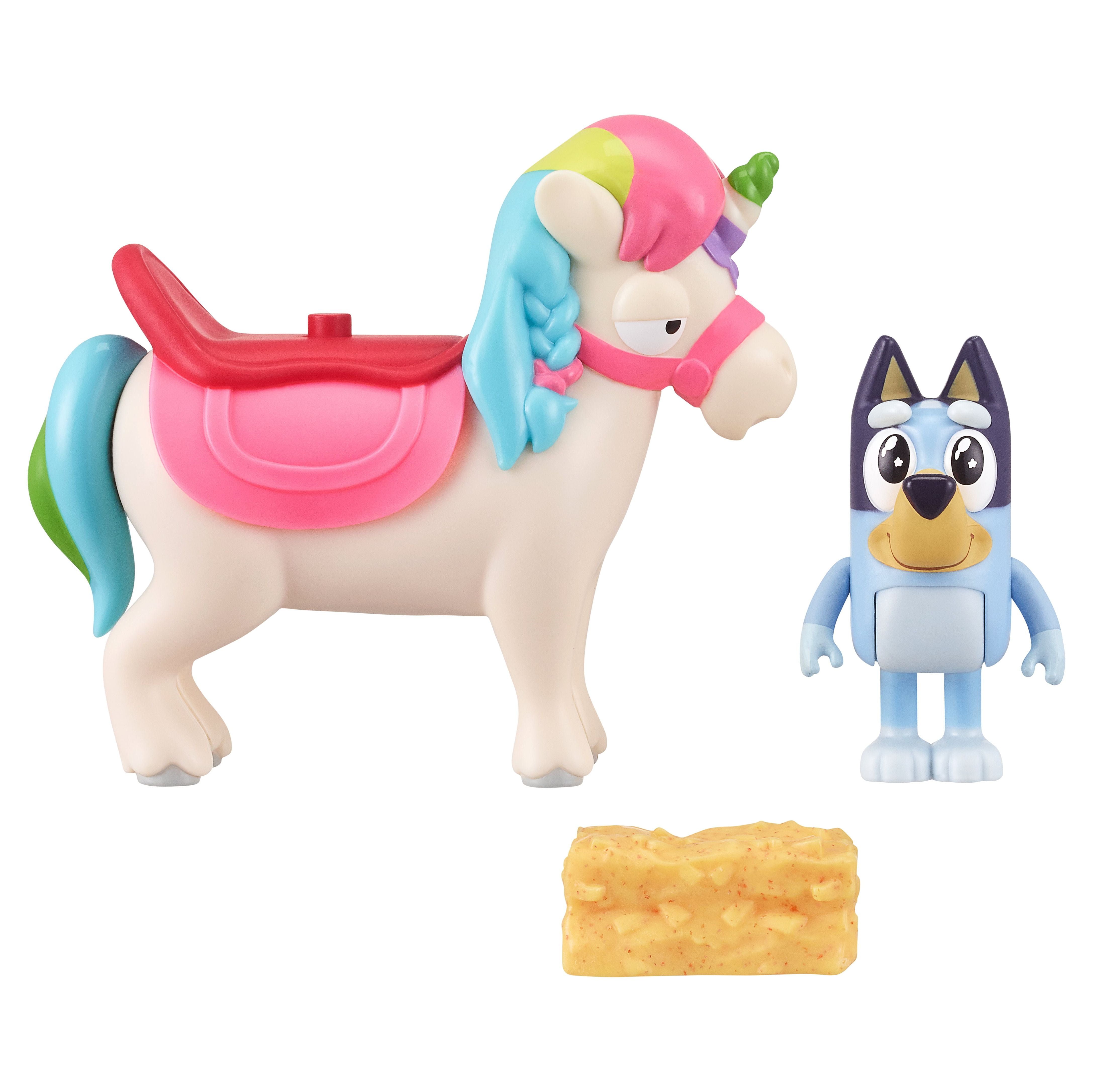 Bluey S4 Unipony Ride - Character Pack Set Toy with Figures